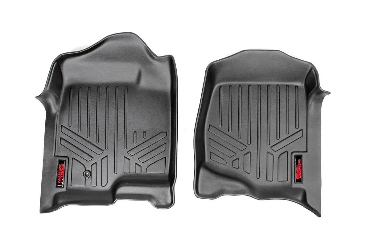 Rough Country Floor Mats | Front | Chevy/GMC 1500/2500HD/3500HD (07-13) by Rough Country