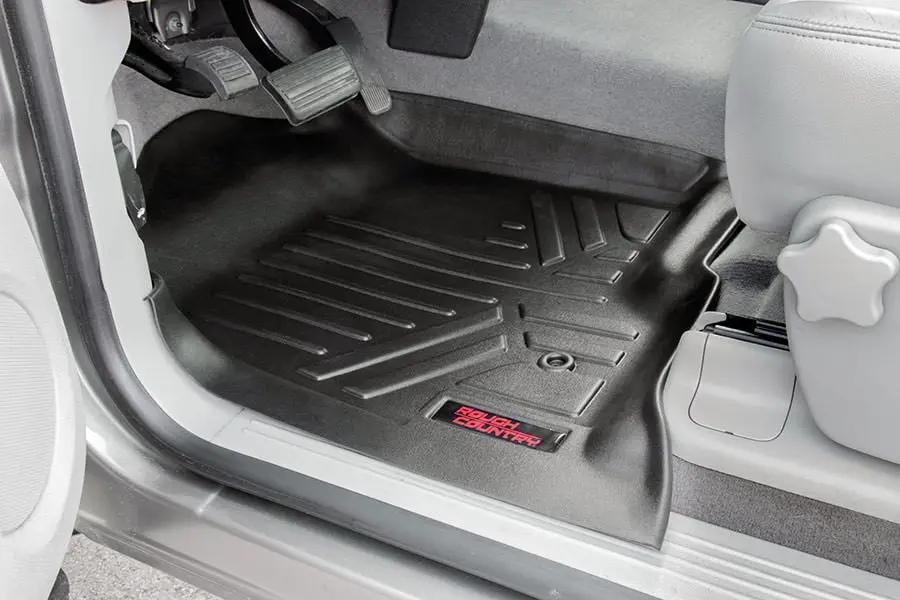 Rough Country Floor Mats | Front | Chevy/GMC 1500/2500HD/3500HD (07-13) by Rough Country