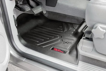 Rough Country Floor Mats | Front | Chevy/GMC 1500/2500HD/3500HD (07-13) by Rough Country