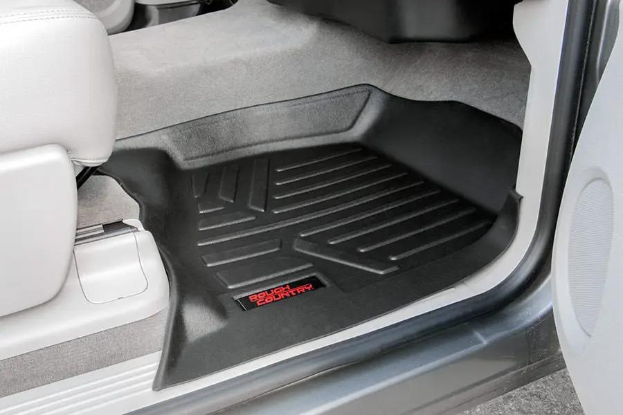 Rough Country Floor Mats | Front | Chevy/GMC 1500/2500HD/3500HD (07-13) by Rough Country