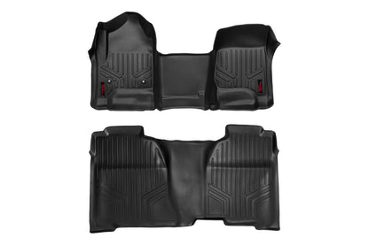 Tapetes | Delanteros y Traseros | Sobre Elevación Central | Doble Cabina | Chevy/GMC 1500/2500HD/3500HD 2WD/4WD