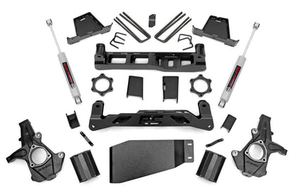 Kit de elevación de 7.5 pulgadas | Chevy Silverado y GMC Sierra 1500 4WD (2007-2013)