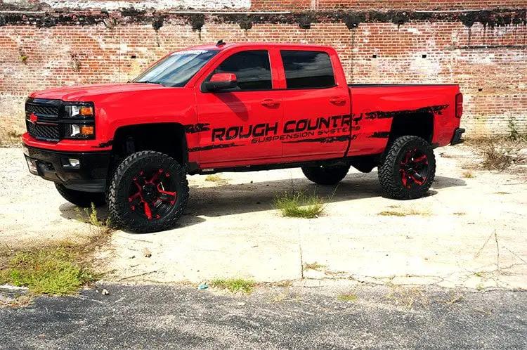 Rough Country 7 Inch Lift Kit | Bracket | M1 Struts/M1 | Chevy/GMC 1500 (14-16) by Rough Country