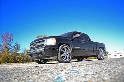 Rough Country Lowering Kit | Knuckle | 2"FR | 4"RR | Chevy/GMC 1500 (07-14) by Rough Country