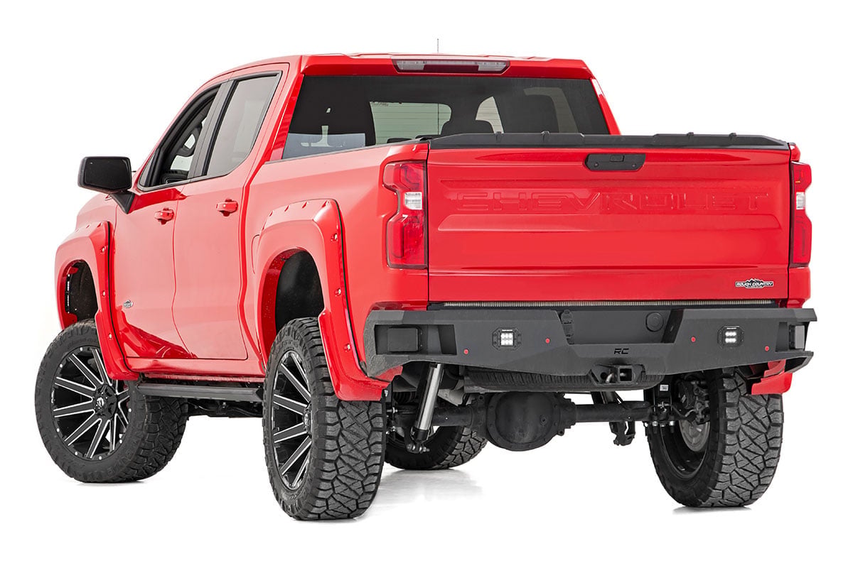 Rough Country 6 Inch Lift Kit | Mono Leaf Rear | Chevy Silverado 1500 4WD (2022-2024)