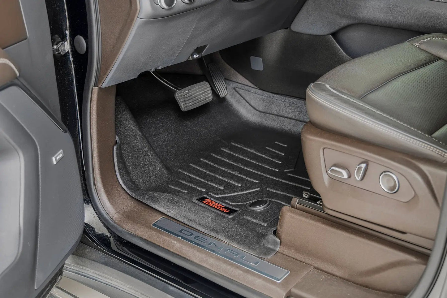 Rough Country Floor Mats | FR & RR | FR/RR Bucket | Chevy/GMC Tahoe/Yukon 2WD/4WD (21-26) by Rough Country