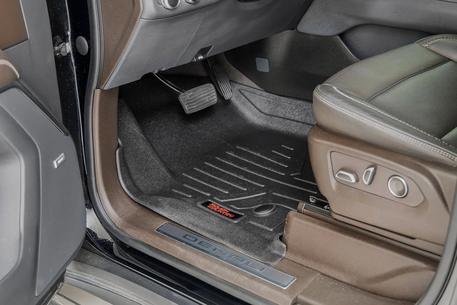 Rough Country Floor Mats | FR & RR | FR/RR Bucket | Chevy/GMC Tahoe/Yukon 2WD/4WD (21-26) by Rough Country