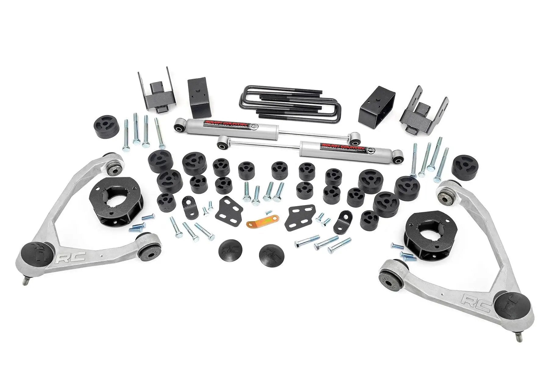 Rough Country 4.75 Inch Lift Kit | Combo | Chevy/GMC 1500 2WD (07-13) by Rough Country