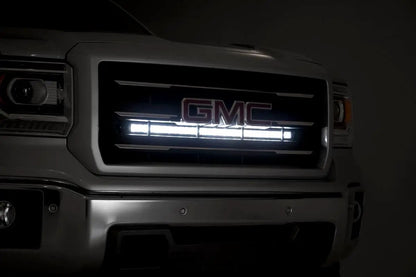 Rough Country LED Light Kit | Behind Grille Mount | 30" Chrome Single Row | Chevy/GMC 1500 (14-18 & Classic) by Rough Country