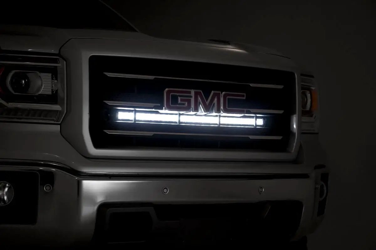Rough Country 30 Inch Chrome Series LED Light Bar | Curved | Single Row by Rough Country