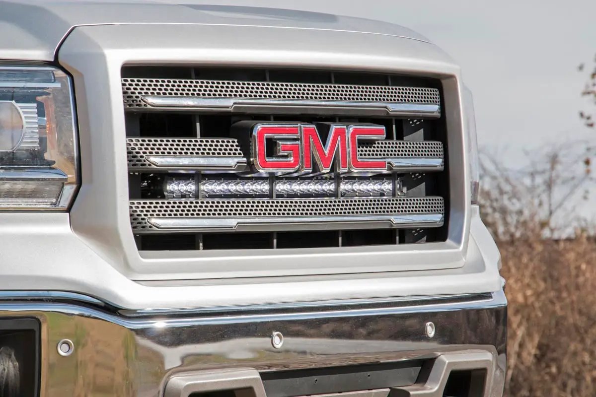Rough Country LED Light Kit | Behind Grille Mount | 30" Chrome Single Row | Chevy/GMC 1500 (14-18 & Classic) by Rough Country