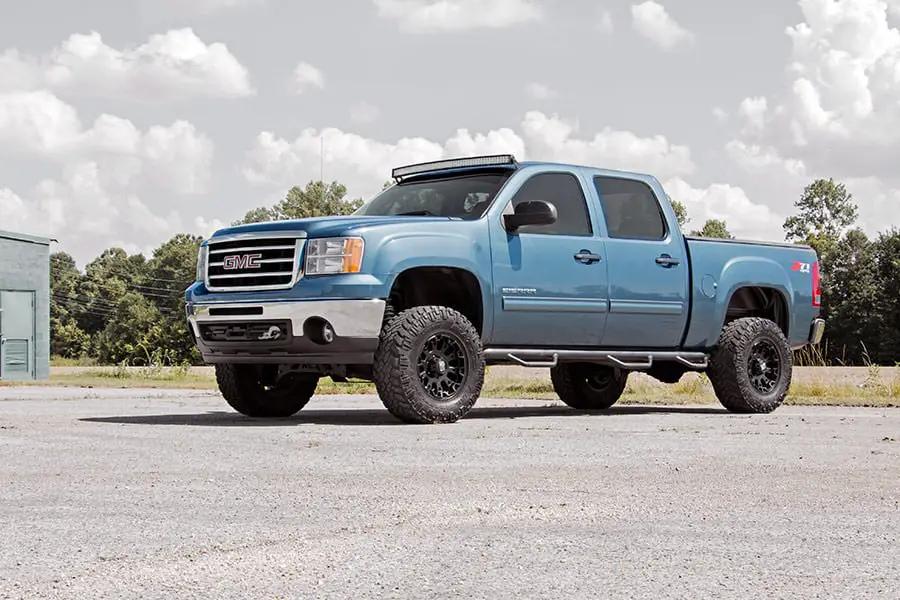 Rough Country Rear Wheel Well Liners | GMC Sierra 1500 (07-13)/Sierra 2500 HD (07-10) by Rough Country