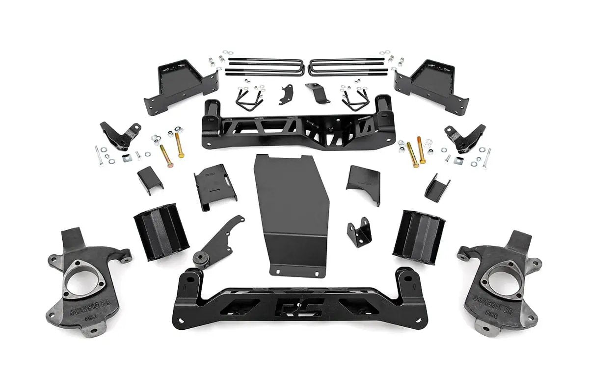Rough Country 6 Inch Lift Kit | Magneride | Alum/Stamp Steel | GMC Sierra 1500 Denali (14-18) by Rough Country