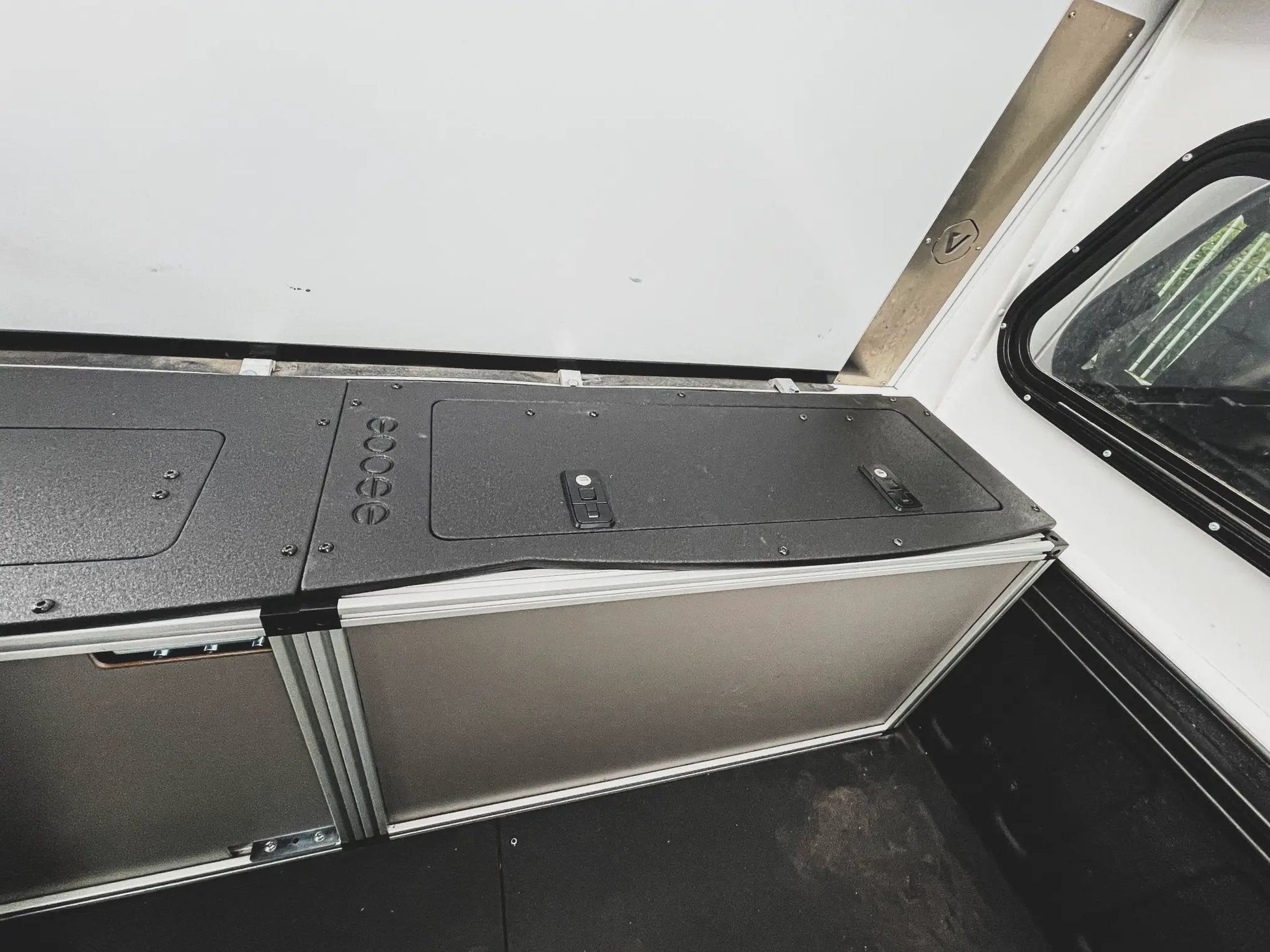 Goose Gear Camper System - Midsize Truck 5 Ft. Bed - Driver Side Front Utility Module by Goose Gear