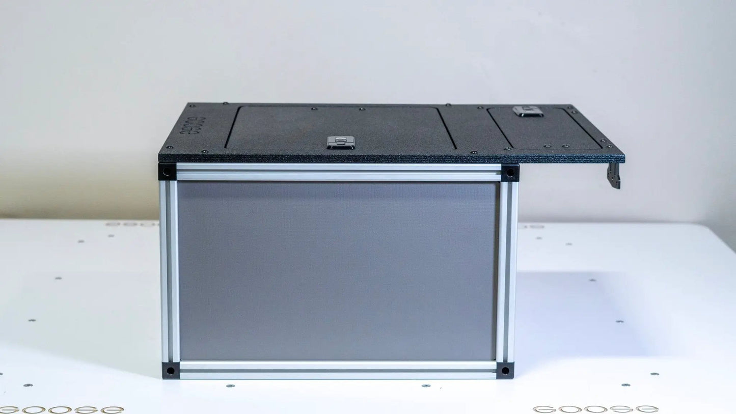 Goose Gear Camper System - Midsize Truck 5 Ft. Bed - Driver Side (LH) Front Utility Module by Goose Gear
