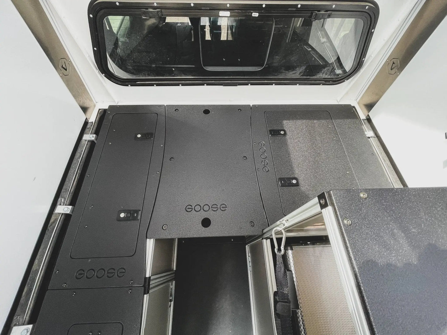 Goose Gear Camper System - Midsize Truck 5Ft. Bed - Sleep Deck for Front Utility Module by Goose Gear