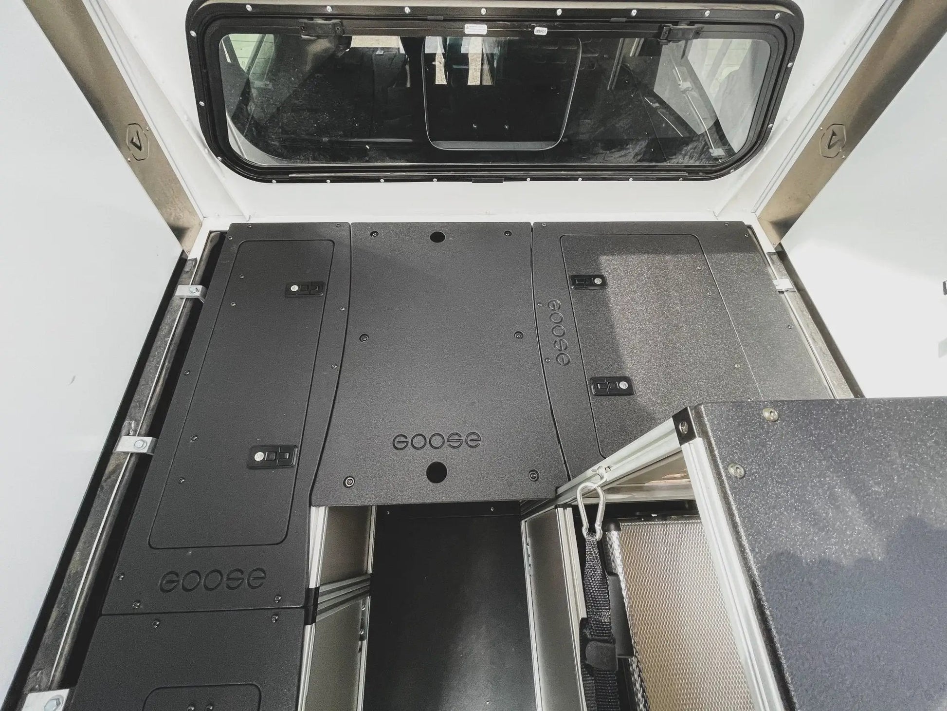 Goose Gear Camper System - Midsize Truck 5Ft. Bed - Sleep Deck for Front Utility Module by Goose Gear