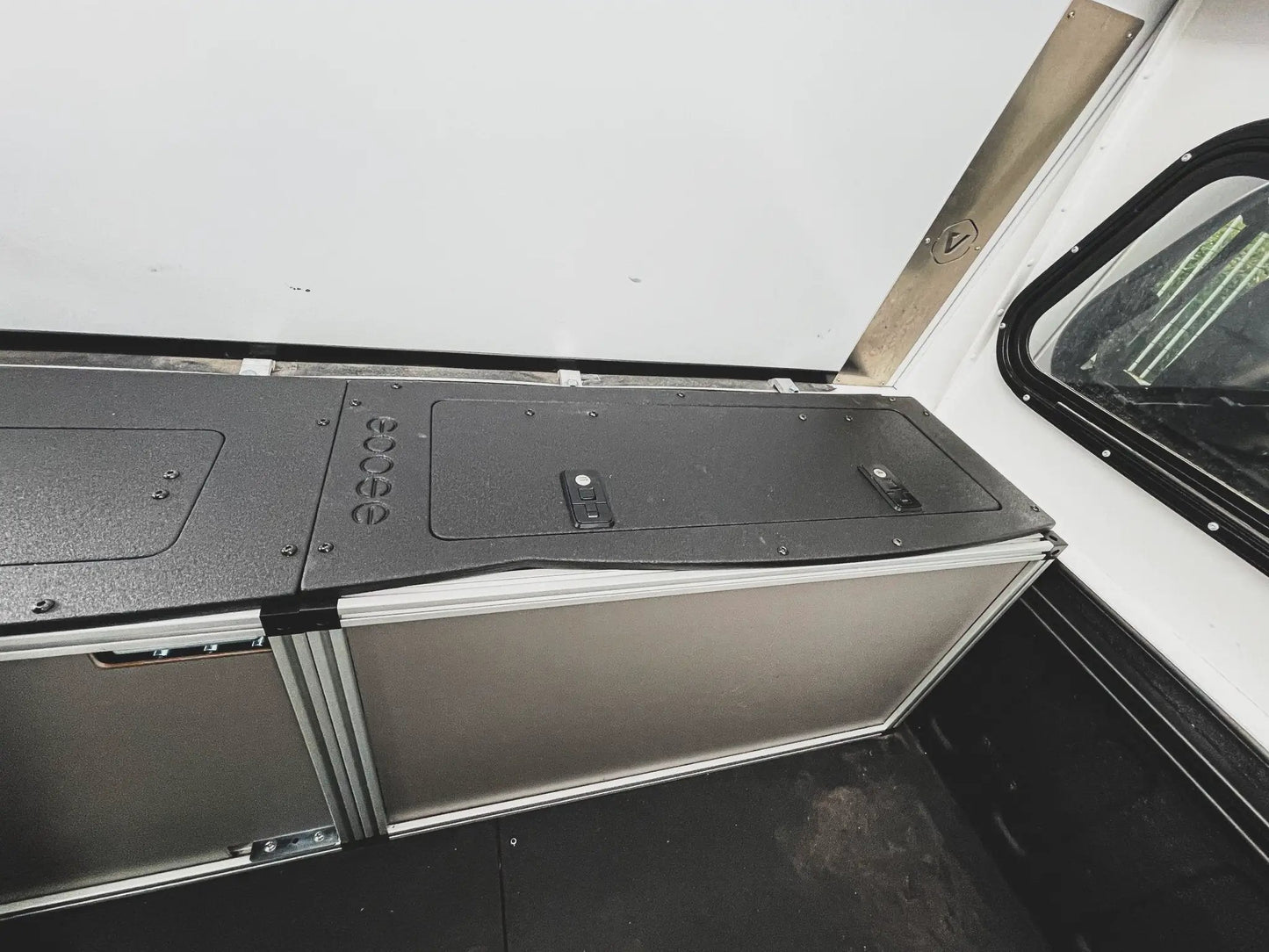 Goose Gear Camper System - Midsize Truck 6Ft. Bed - Driver Side Front Utility Module by Goose Gear