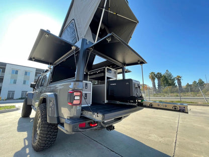 Goose Gear Camper System - Midsize Truck and Full Size Truck - Rear Passenger Side CampKitchen Module by Goose Gear