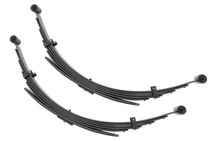 Rough Country Rear 52 Inch Leaf Springs |6" Lift | Pair | Chevy/GMC C10/K10 Truck & SUV/K5 Blazer (73-91) by Rough Country