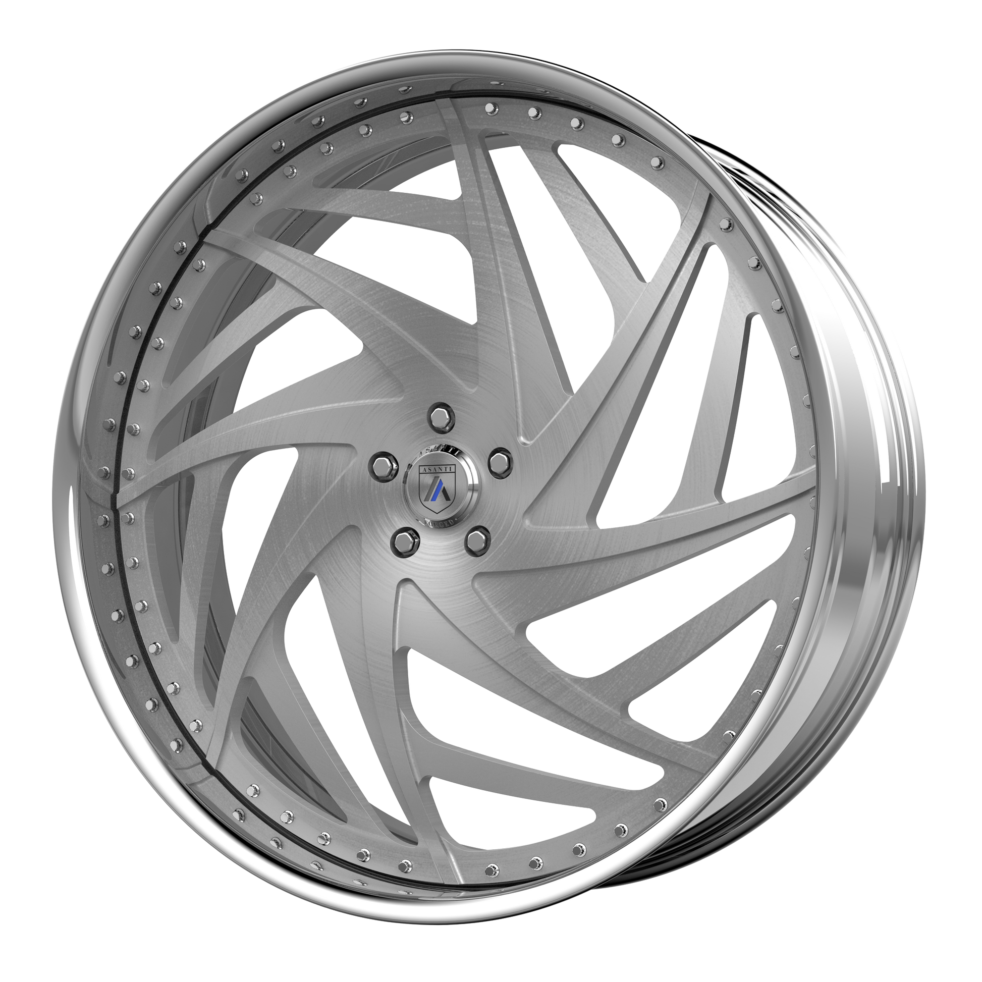 Asanti Forged AF863 2PC 26X10 5X127 +3 BRUSHED RIGHT by Asanti Forged