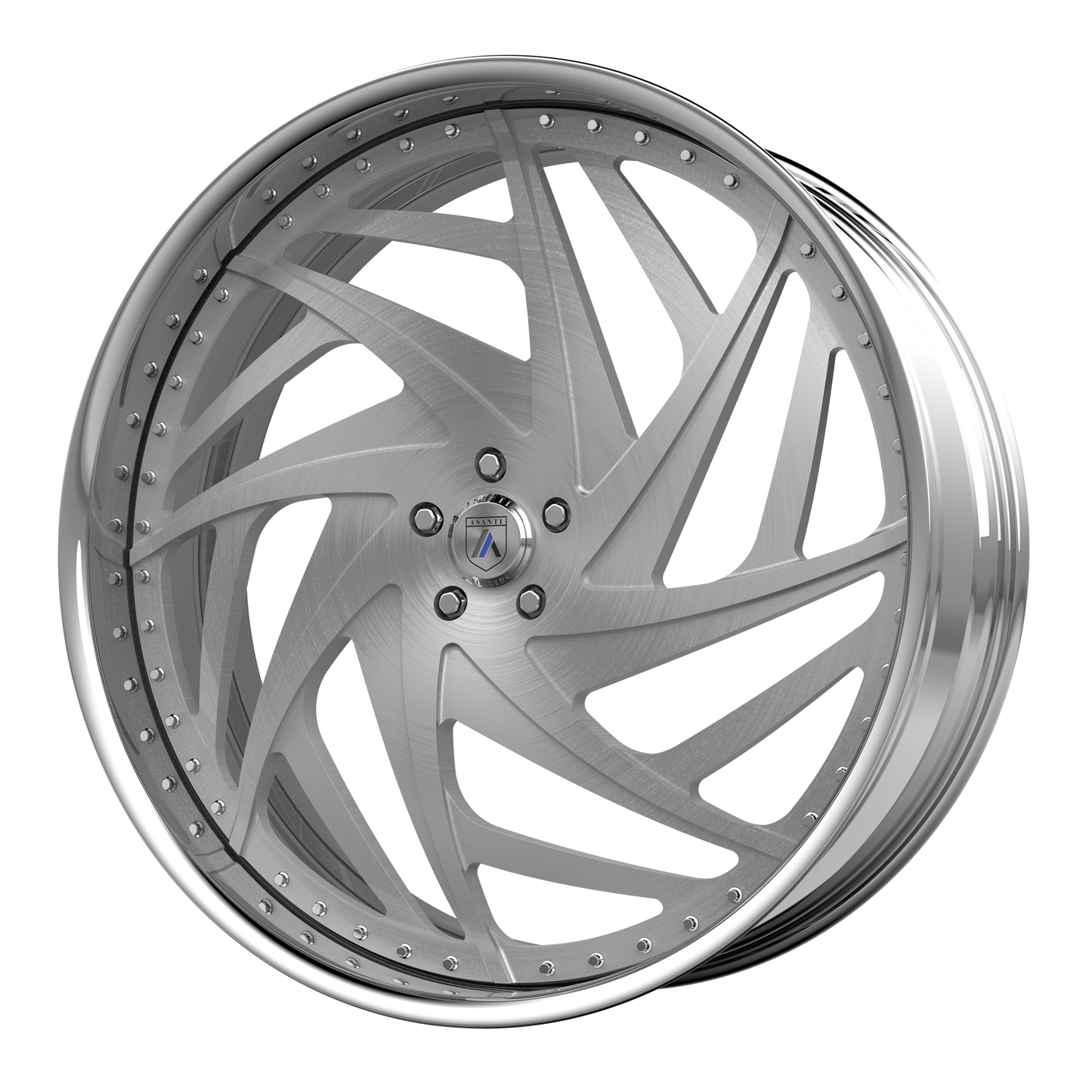 Asanti Forged AF863 2PC 26X10 5X127 +3 BRUSHED LEFT by Asanti Forged