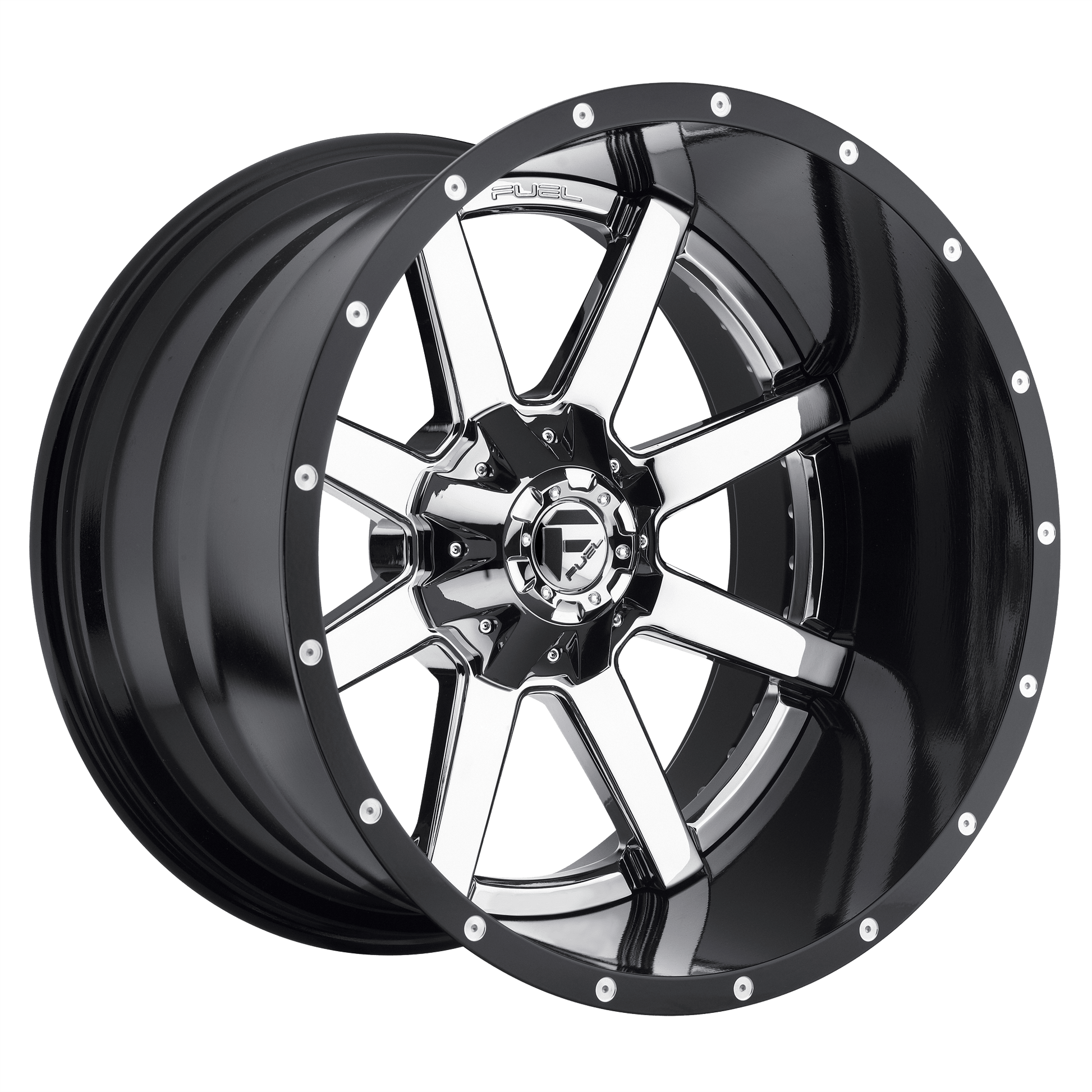 Fuel 1PC MAVERICK 20X12 8X6.5 PGB -42 by Fuel 1PC