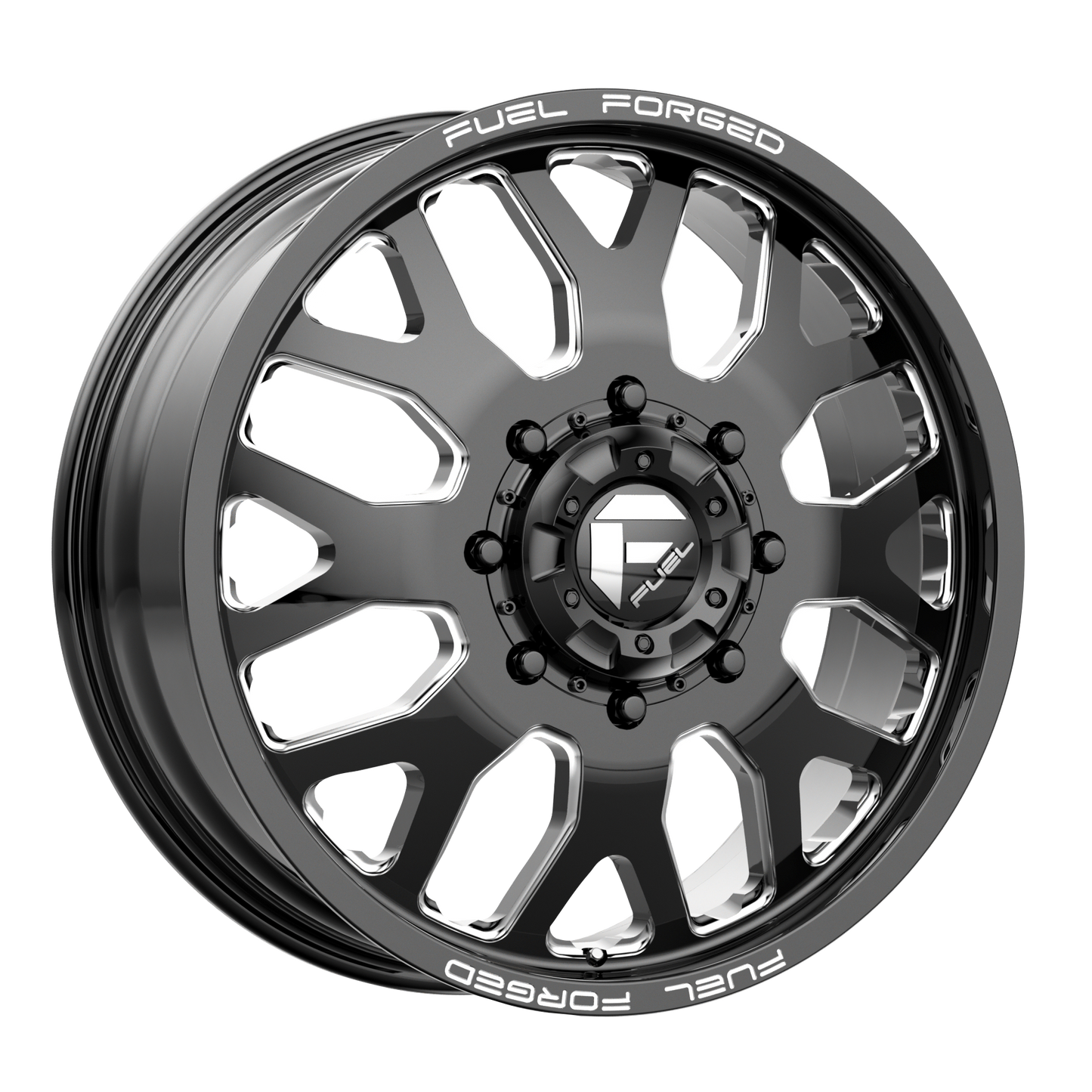 Fuel 1PC FF19 20X10 6X5.5 78.1 NBL 125.1 -25MM