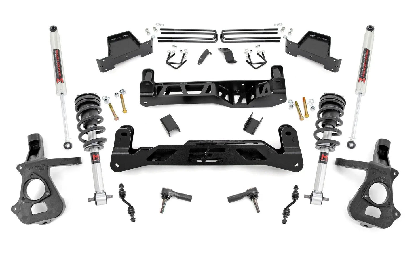 Rough Country 7 Inch Lift Kit | Alu/Stamp Steel | M1 Strut/M1 | Chevy/GMC 1500 (14-18 & Classic) by Rough Country