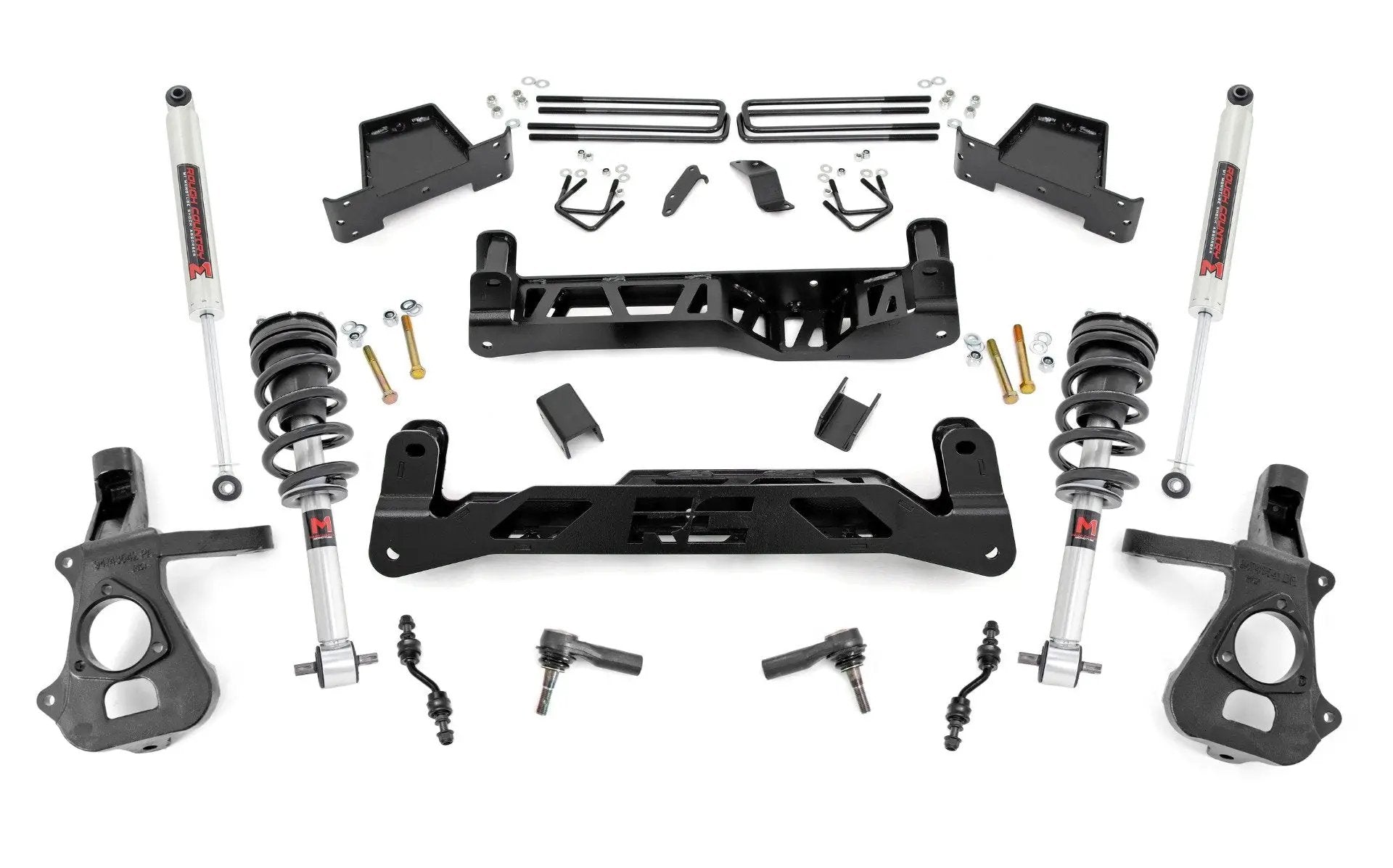 Rough Country 7 Inch Lift Kit | Alu/Stamp Steel | M1 Strut/M1 | Chevy/GMC 1500 (14-18 & Classic) by Rough Country