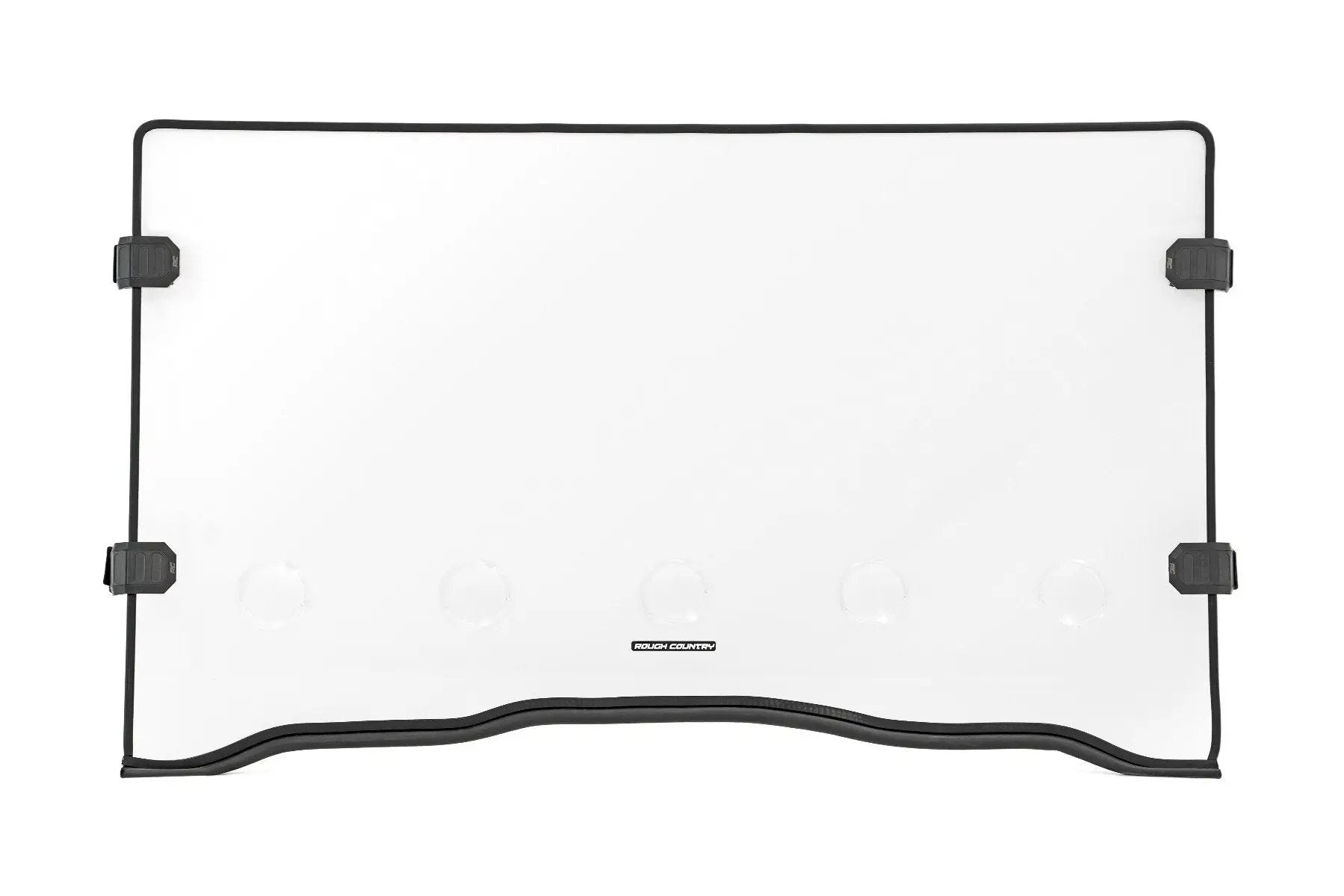 Rough Country Vented Full Windshield | Scratch Resistant | Honda Pioneer 1000 by Rough Country