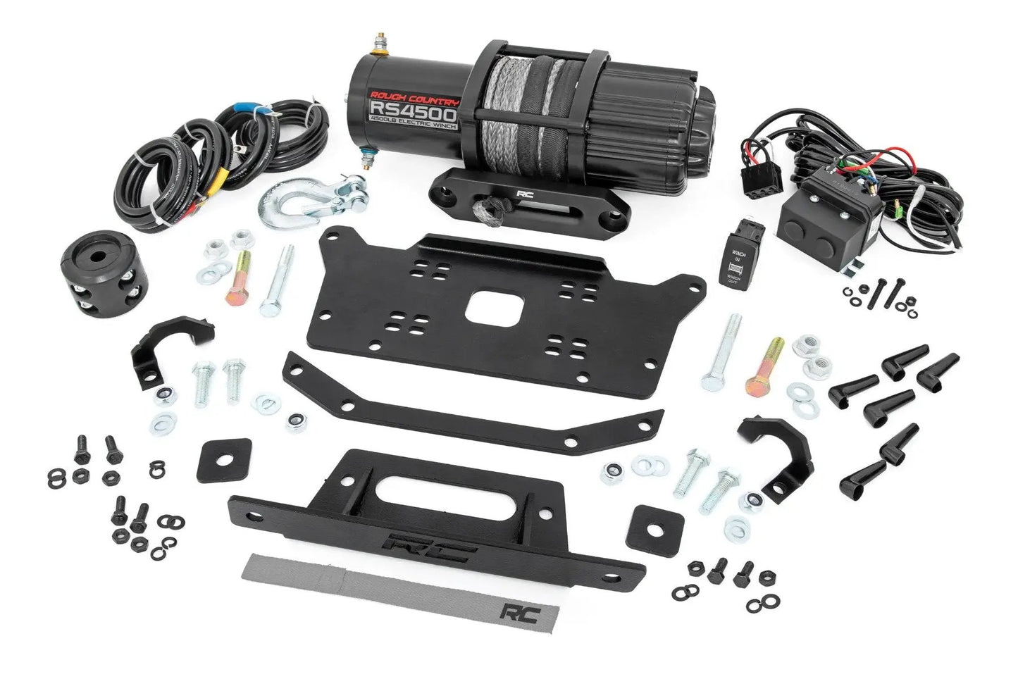 Rough Country Winch Mount | RS4500S | Honda Talon 1000 by Rough Country