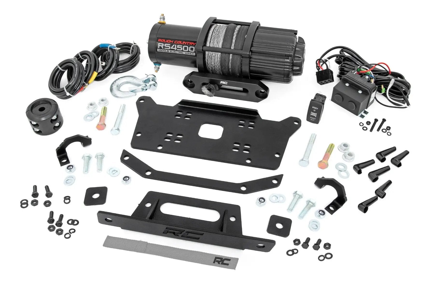 Rough Country Winch Mount | RS4500S | Honda Talon 1000 by Rough Country