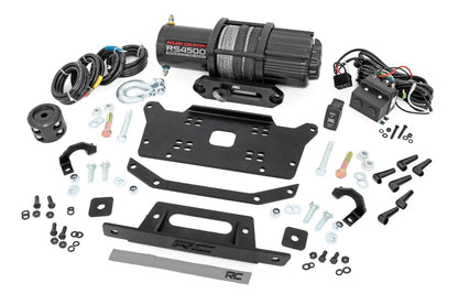 Rough Country Winch Mount | RS4500S | Honda Talon 1000 by Rough Country