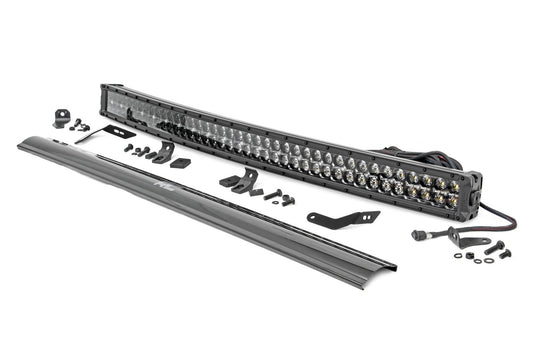 Kit de luces LED | Montaje delantero | 40" negro de doble fila | DRL blanco | Honda Talon 1000