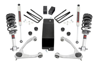 Rough Country 3.5 Inch Lift Kit | Forged UCA | M1 Strut | | Chevy/GMC 1500 (14-16) by Rough Country