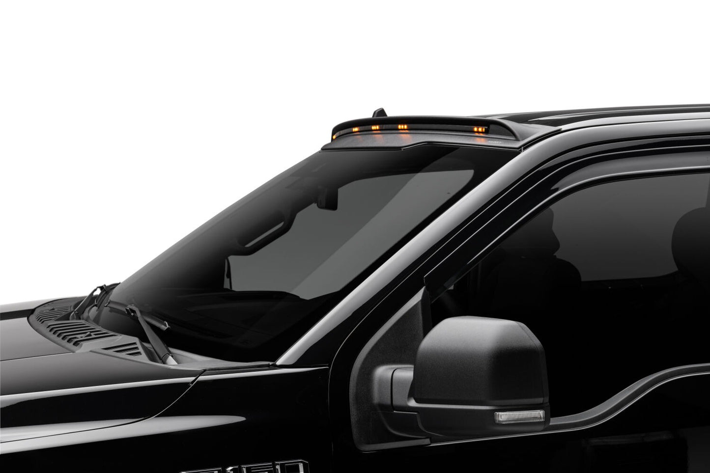 Husky Liners AeroCab Pro Marker Light with continuous LED lights; Black