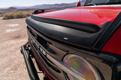 Husky Liners Aeroskin II Hood Protector - Matte Black Low Profile