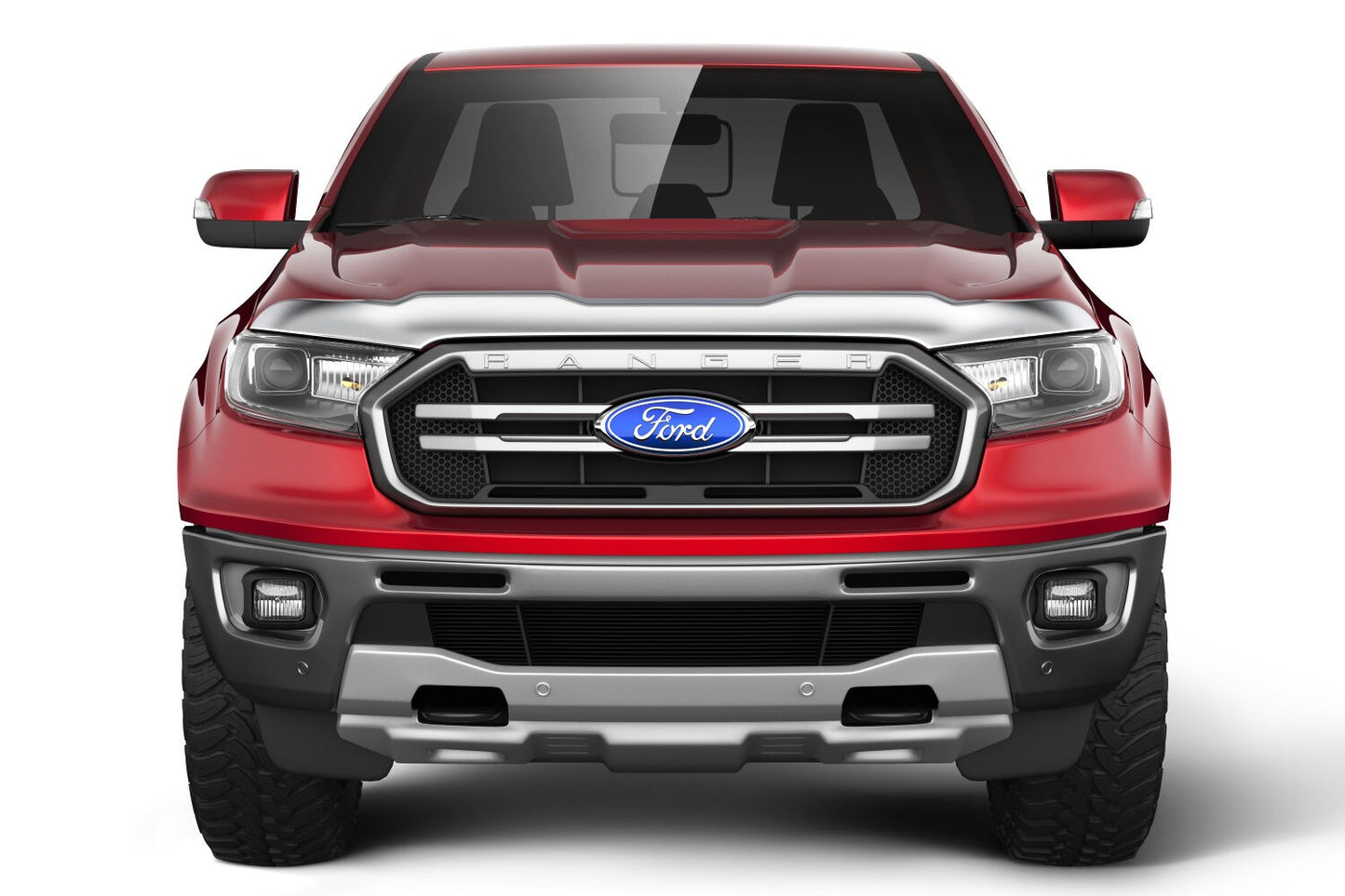 Husky Liners Husky Aeroskin Hood Protector - Chrome
