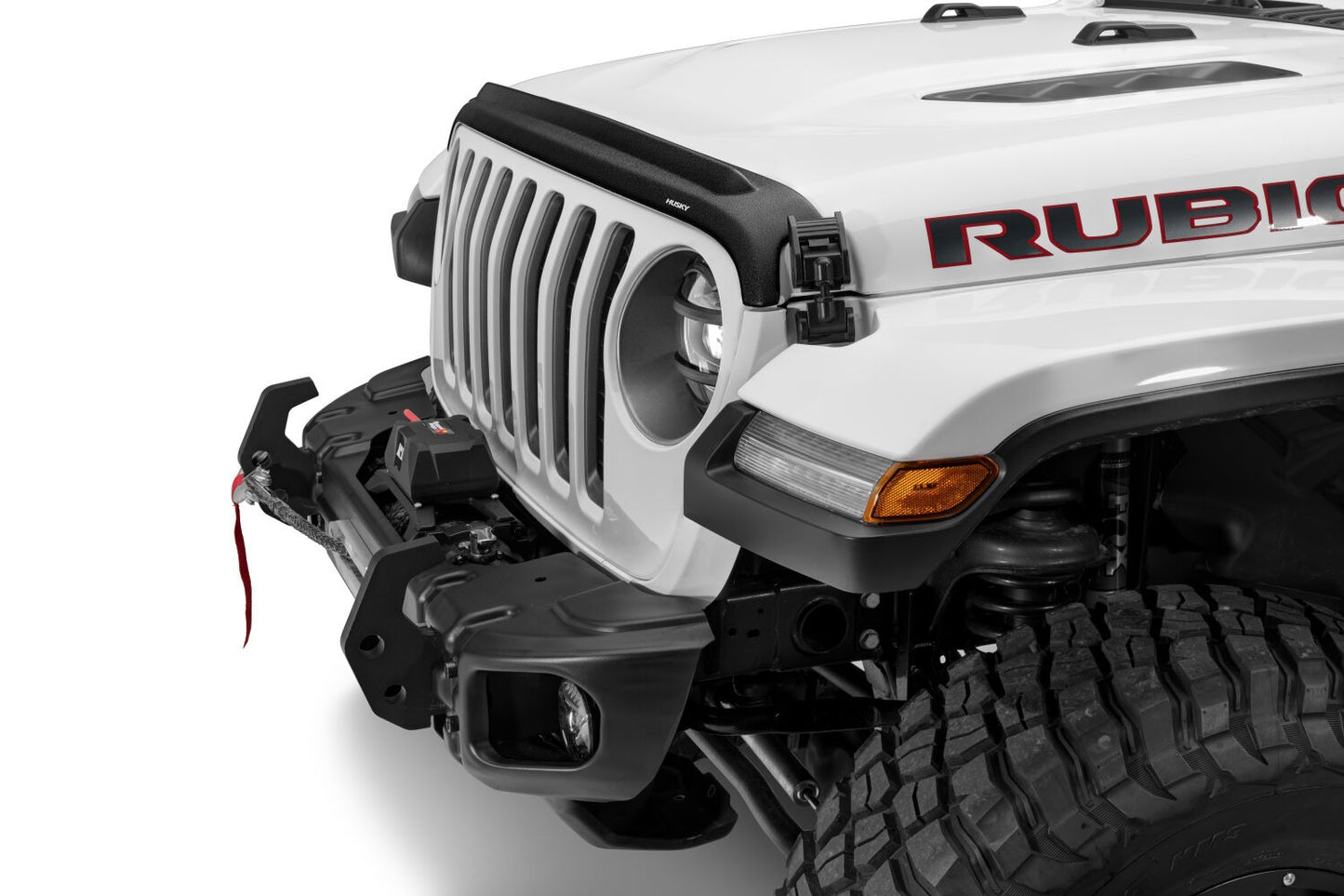 Husky Liners Aeroskin II Hood Protector - Matte Black Low Profile