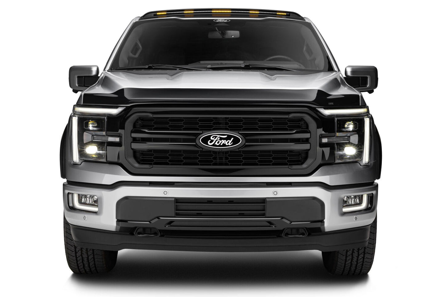 Husky Liners AeroCab Pro Marker Light with continuous LED lights; Black