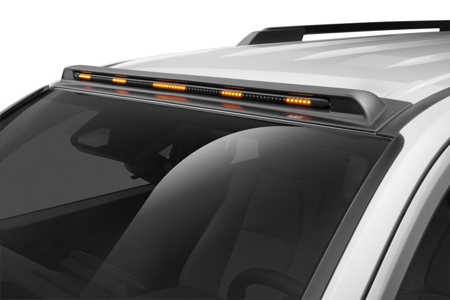 Husky Liners AeroCab Pro Marker Light with continuous LED lights; Black