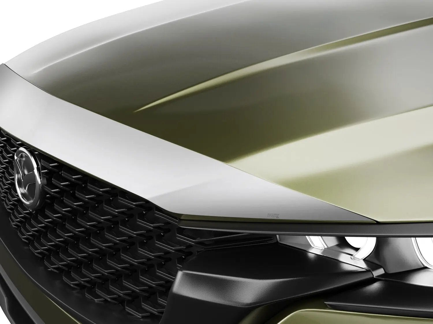 Husky Liners Husky Aeroskin Hood Protector - Chrome by Husky Liners