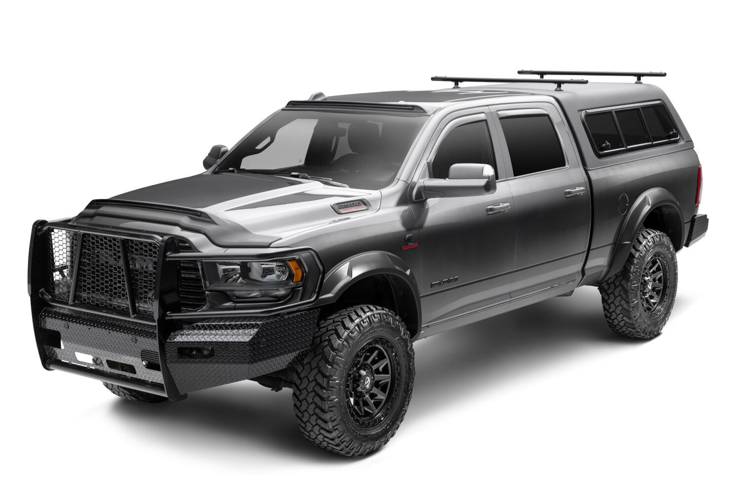 Husky Liners DRT Fender Flares Black Smooth Finish 4-Piece Set