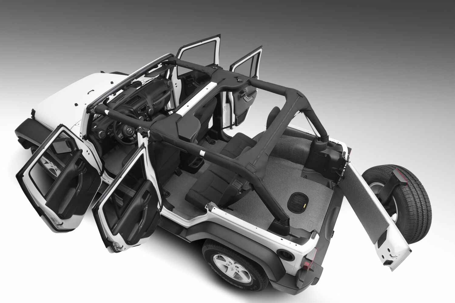 Husky Liners Guardian Impact Jeep Liner by Husky Liners