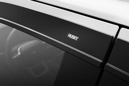 Husky Liners Low Profile Ventvisor Deflector; Smoke; Outside Mount; 4 pc.