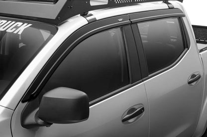Husky Liners Low Profile Ventvisor Deflector; Smoke; Outside Mount; 4 pc. by Husky Liners