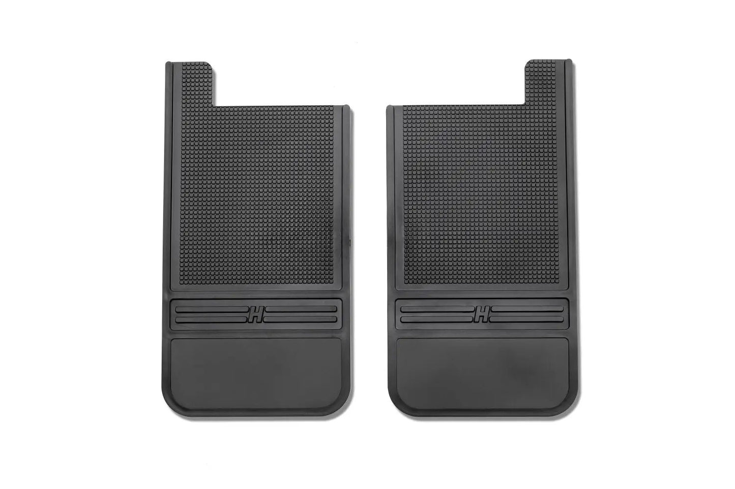 Husky Liners MudDog Mud Flaps - Rubber Rear Mud Flaps - 12IN w/o Weight by Husky Liners