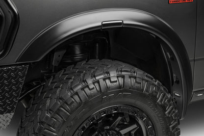 Husky Liners RVL Fender Flares Black Smooth Finish 4-Piece Set