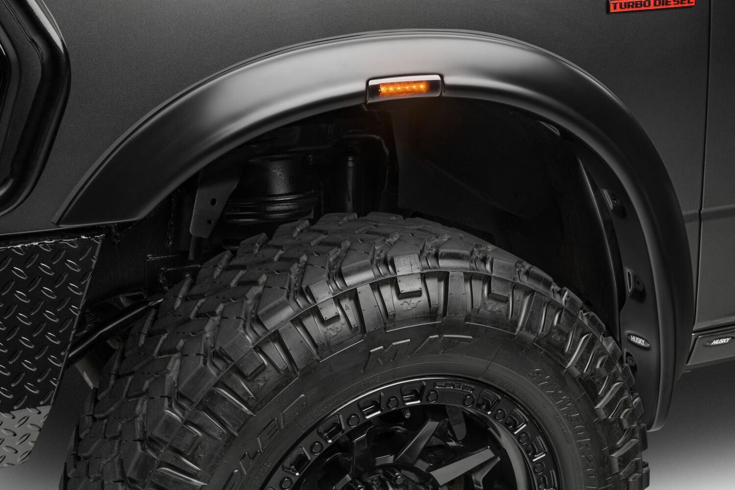 Husky Liners RVL Fender Flares Black Smooth Finish 4-Piece Set